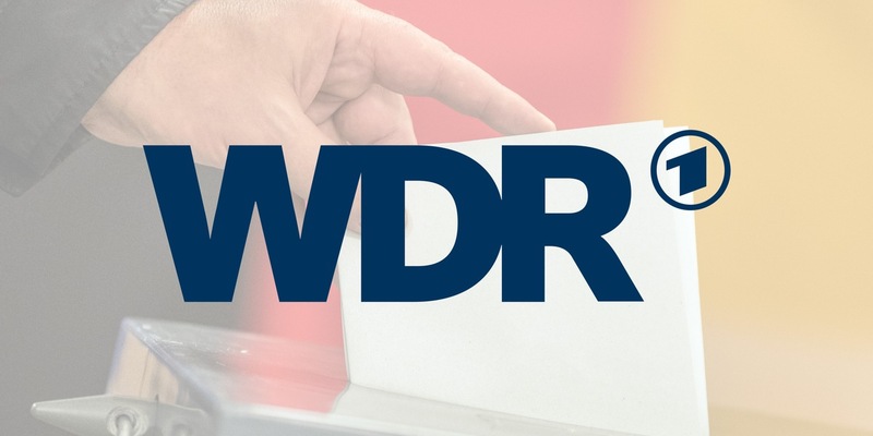 Bestens informiert in NRW: Die Bundestagswahl im WDR - Foto: presseportal.de