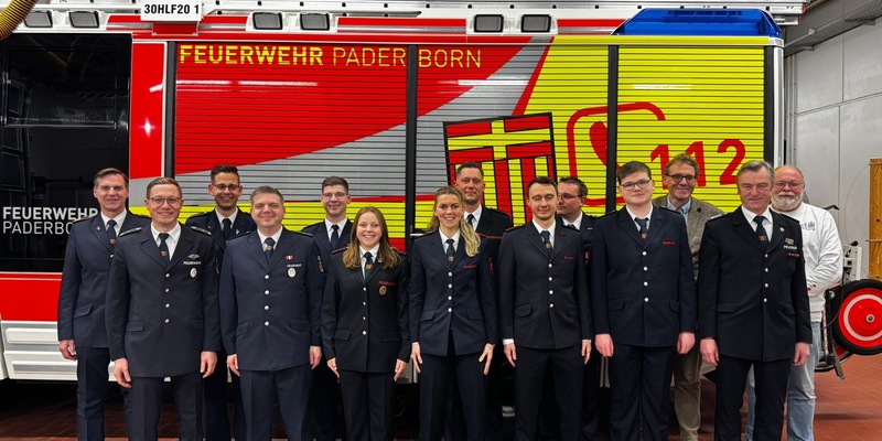 FW Paderborn: Jahreshauptversammlung des Löschzuges Schloss Neuhaus - Foto: presseportal.de