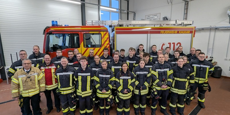 FW-KLE: Erfolgreicher Abschluss der Module 3 und 4 der Grundausbildung für Einsatzkräfte in der Freiwilligen Feuerwehr - Foto: presseportal.de