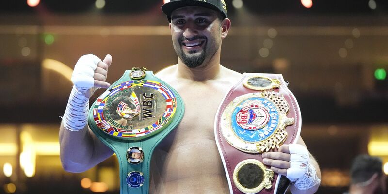 Der deutsche Boxer Agit Kabayel feiert den nächsten Erfolg (Archiv). - Foto: Nick Potts/PA Wire/dpa