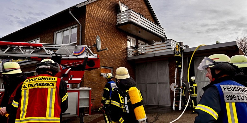 FW-Schermbeck: Alarmierter Zimmerbrand - Foto: presseportal.de