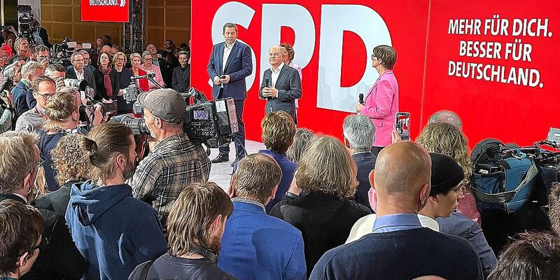 Olaf Scholz am 23.02.2025 - Foto: über dts Nachrichtenagentur
