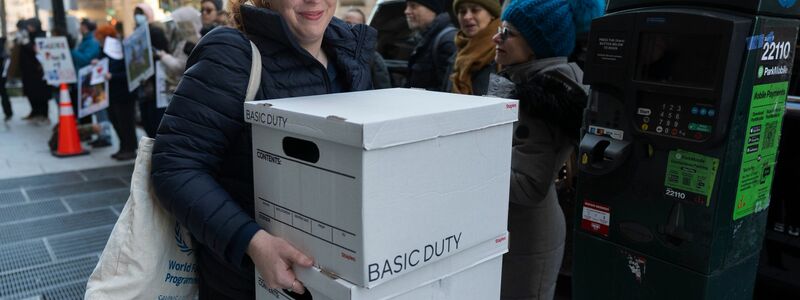 Bei der US-Entwicklungshilfebehörde USAID sollen um die 1.600 Stellen in den USA gestrichen werden. (Archivbild) - Foto: Manuel Balce Ceneta/AP/dpa