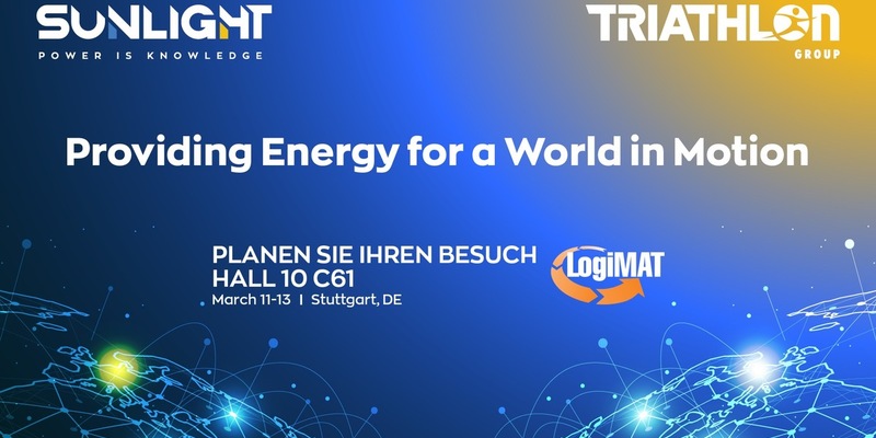 Sunlight Group nimmt an internationaler Fachmesse LogiMAT 2025 teil / Vorstellung der hochmodernen Lithiumbatterie LiONFORCE TP200 und Einführung in fortschrittliche Energiemanagementlösungen - Foto: presseportal.de
