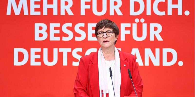 Saskia Esken am 24.02.2025 - Foto: über dts Nachrichtenagentur