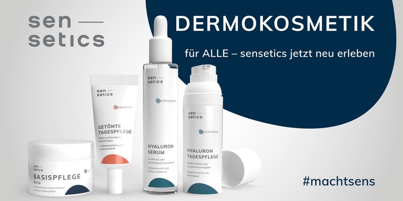 sensetics: Dermokosmetikmarke der apo.com Group startet mit neuen Produktlinien und überarbeitetem Design ins Jahr 2025 - Foto: presseportal.de