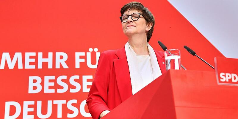 Saskia Esken am 24.02.2025 - Foto: über dts Nachrichtenagentur