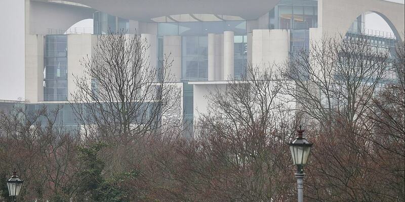Bundeskanzleramt im Morgendunst am 26.02.2025 - Foto: über dts Nachrichtenagentur
