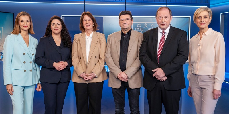 NDR Diskussion zur Hamburger Bürgerschaftswahl: Linke, AfD, FDP und BSW diskutieren Pläne für die Stadt - Foto: presseportal.de