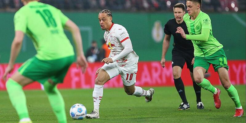 RB Leipzig - VfL Wolfsburg am 26.02.2025 - Foto: über dts Nachrichtenagentur