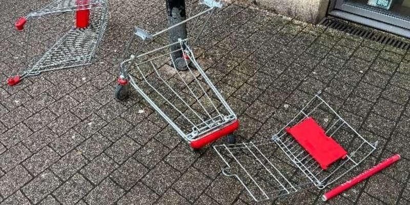 POL-WOB: Einkaufswagen von Parkdeck geworfen - Polizei sucht Zeugen - Foto: presseportal.de