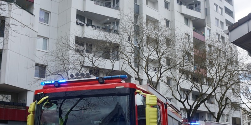 FW Ratingen: Rauchentwicklung im Hochhaus und Brandmeldeanlage! - Foto: presseportal.de