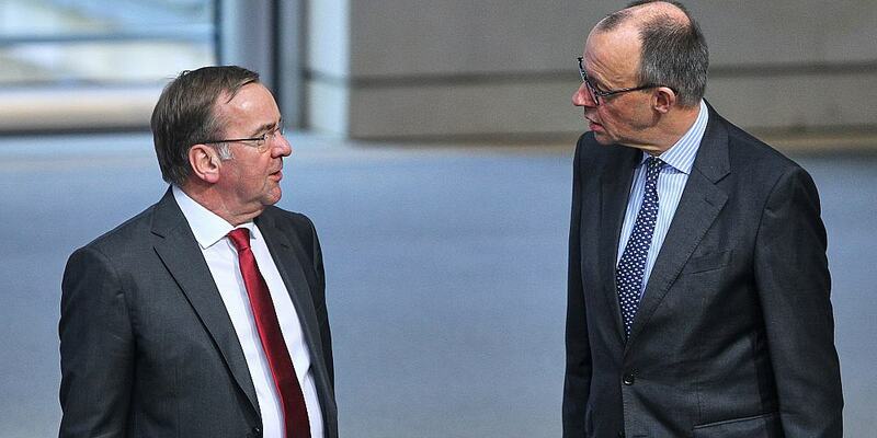 Boris Pistorius und Friedrich Merz (Archiv) - Foto: über dts Nachrichtenagentur