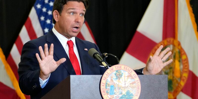 «Florida ist kein Ort, an dem diese Art von Verhalten willkommen ist», sagt Gouverneur Ron DeSantis. (Archivbild) - Foto: Lynne Sladky/AP/dpa