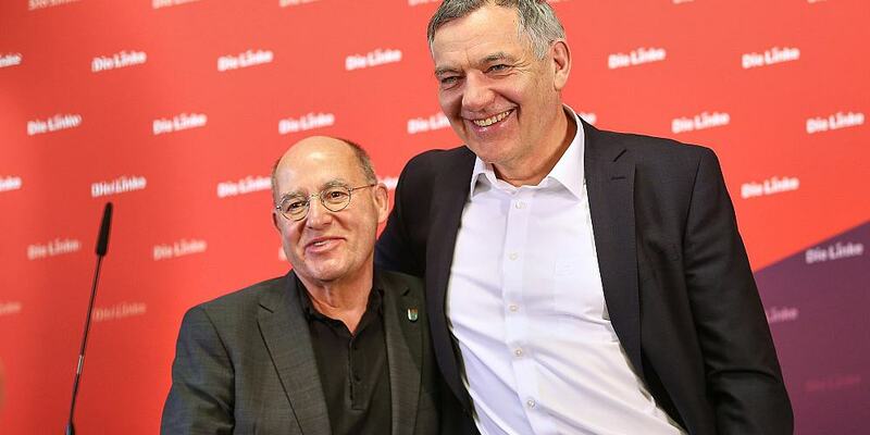 Jan van Aken und Gregor Gysi (Archiv) - Foto: über dts Nachrichtenagentur