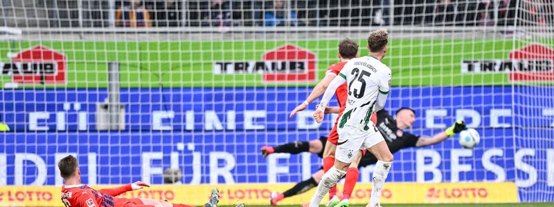  Mönchengladbach ging schnell in Führung. - Foto: Harry Langer/dpa