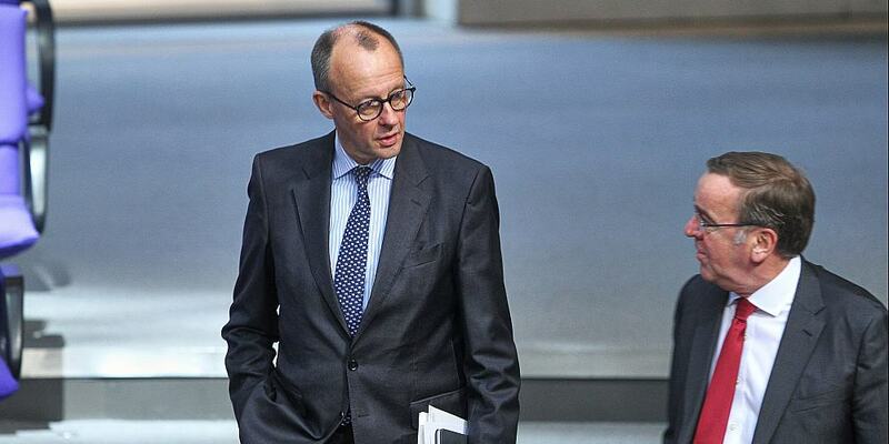 Boris Pistorius und Friedrich Merz (Archiv) - Foto: über dts Nachrichtenagentur