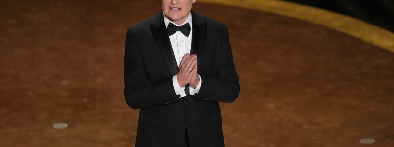 Moderator Conan O'Brien scherzte über einige der nominierten Filme. - Foto: Chris Pizzello/Invision/AP/dpa