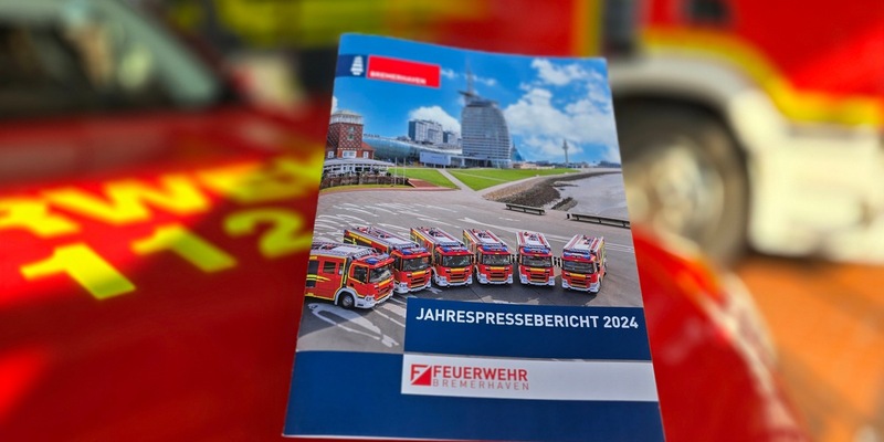 FW Bremerhaven: Einladung an die Redaktion - Vorstellung des Jahrespresseberichts 2024 der Feuerwehr Bremerhaven - Foto: presseportal.de