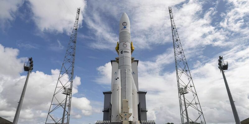 Kurzfristig wurde der Versuch für den ersten kommerziellen Flug der Ariane 6 verschoben. (Archivbild) - Foto: L. Bourgeon/ESA/dpa
