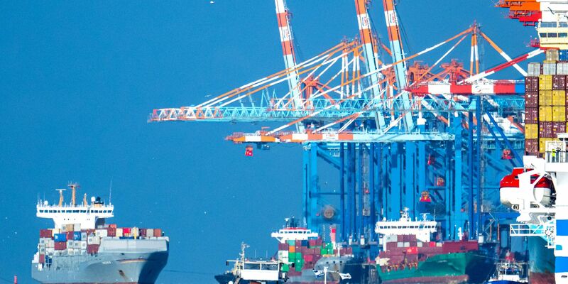 Deutsche Exporte sind aktuell nicht direkt betroffen, an der deutschen Wirtschaft gehen Trumps Zölle aber nicht spurlos vorbei. (Archivbild) - Foto: Sina Schuldt/dpa