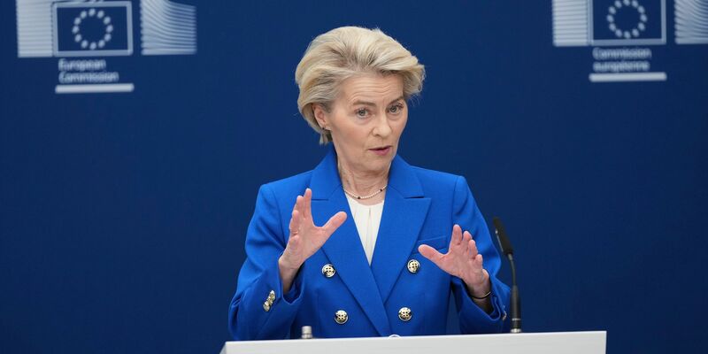 Von der Leyen will Europa wieder aufrüsten. - Foto: Virginia Mayo/AP/dpa