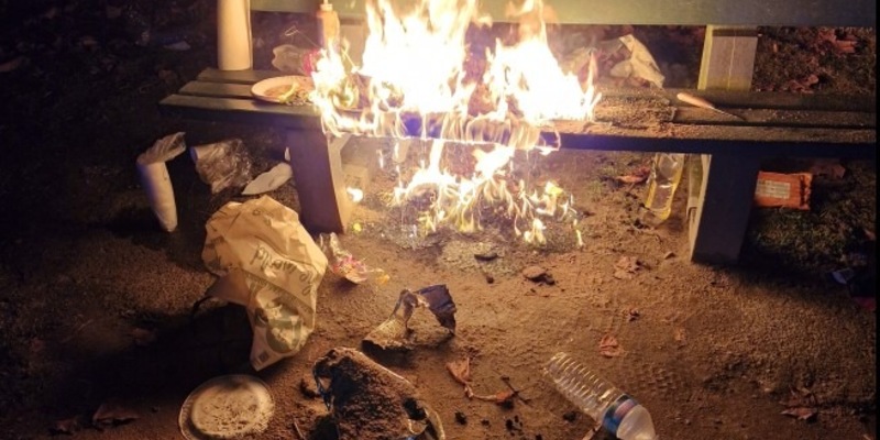 POL-OF: Unbekannter schlug auf 31-Jährigen ein und versuchte diesen zu beklauen; Jugendliche wollten grillen, doch eine Bank geriet in Brand; Geld aus Lagerhalle gestohlen: Zeugensuche! und mehr - Foto: presseportal.de