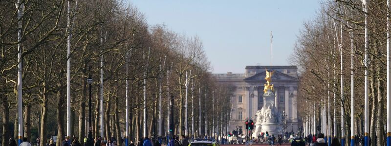 Ein Highlight jedes Besuchs in London: Der Stadtpalast der Royal Family. (Archivbild) - Foto: Alberto Pezzali/AP/dpa