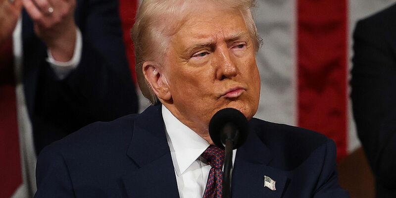 Trump droht der Hamas - Foto: Win McNamee/POOL Getty Images/AP/dpa