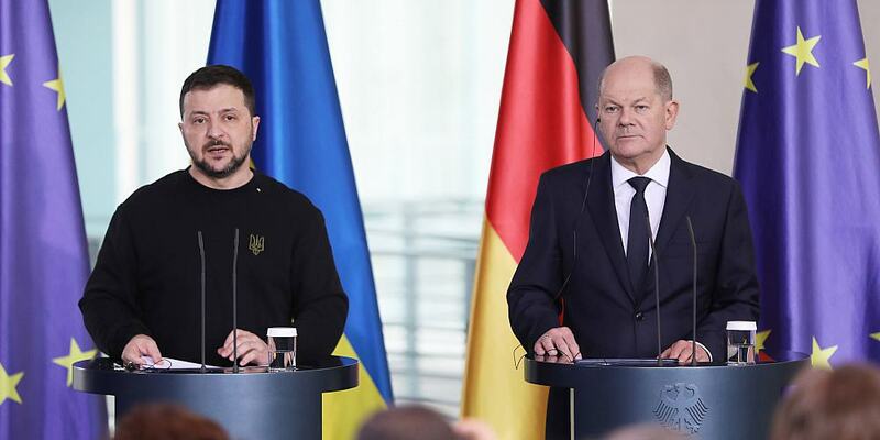 Wolodymyr Selenskyj und Olaf Scholz (Archiv) - Foto: über dts Nachrichtenagentur