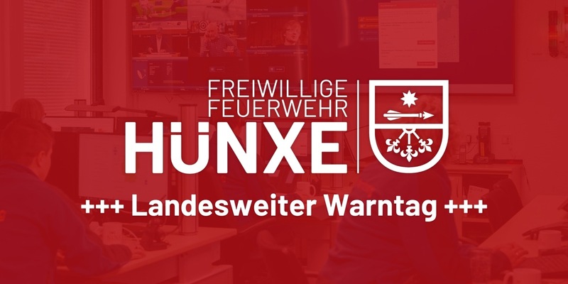 FW Hünxe: Landesweiter Warntag am 13. März - Foto: presseportal.de