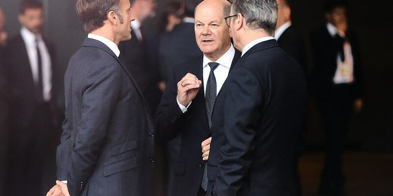 Emmanuel Macron, Olaf Scholz, Keir Starmer (Archiv) - Foto: über dts Nachrichtenagentur