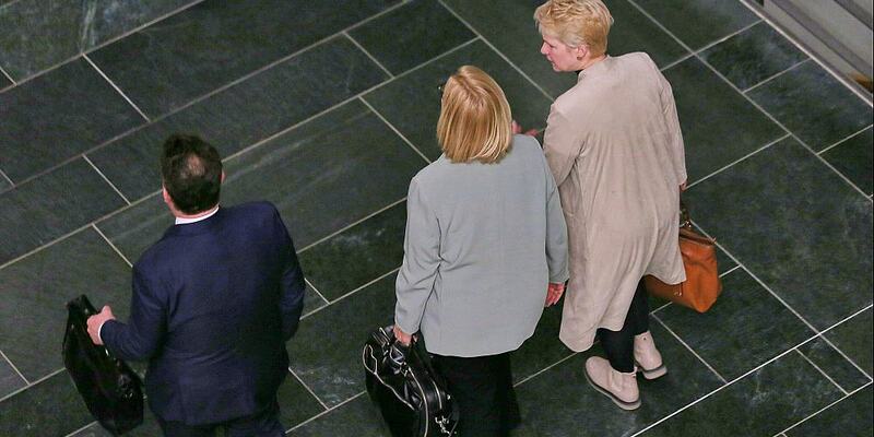 Hubertus Heil, Anke Rehlinger, Manuela Schwesig, am 03.03.2025 - Foto: über dts Nachrichtenagentur