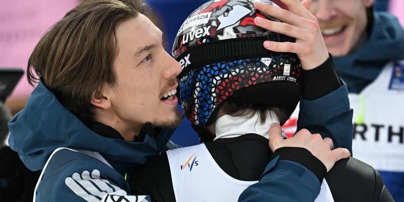 Geriet wegen manipulierter Anzüge in den Fokus: Norwegens Marius Lindvik. - Foto: Hendrik Schmidt/dpa