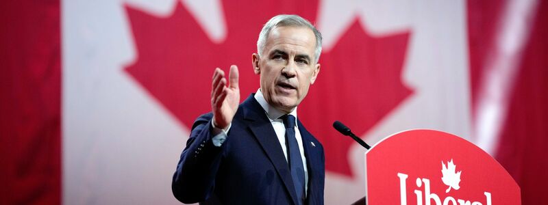 Mark Carney richtete in seiner Siegesrede klare Worte an die Adresse Donald Trumps. - Foto: Justin Tang/The Canadian Press via AP/dpa