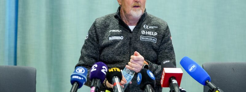 War Teil einer skurrilen Pressekonferenz: Jan Erik Aalbu. - Foto: Terje Pedersen/NTB/dpa