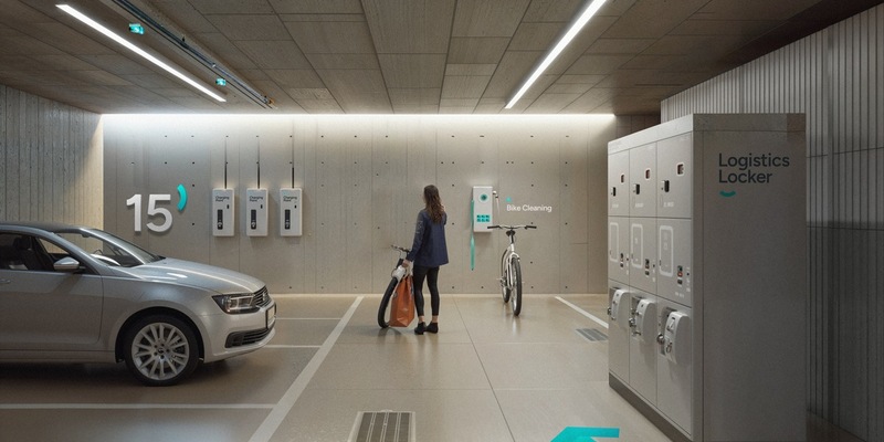 Die Stadt im Wandel: Die 15-Minuten-Stadt als Zukunftsmodell - Mobility Hubs sind mehr als Parkhäuser - Foto: presseportal.de