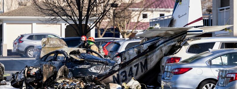 Die Maschine ist wenige Minuten nach dem Start abgestürzt.  - Foto: Logan Gehman/LNP/LancasterOnline via AP/dpa