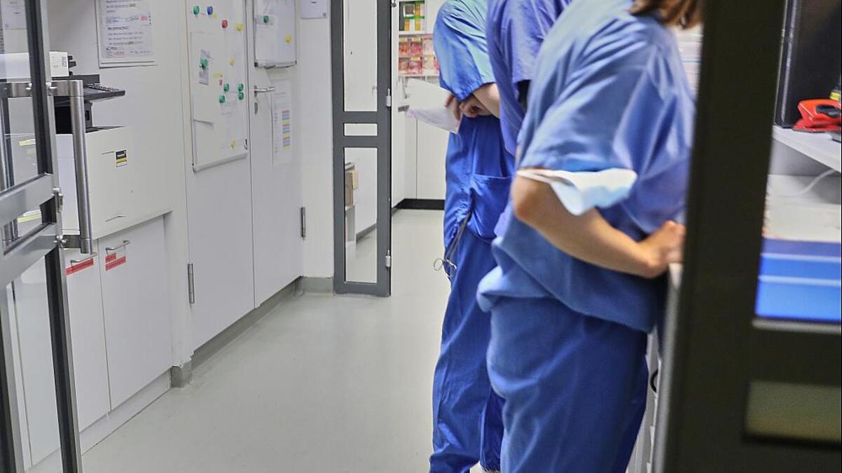 Medizinisches Personal in einem Krankenhaus (Archiv) - Foto: über dts Nachrichtenagentur