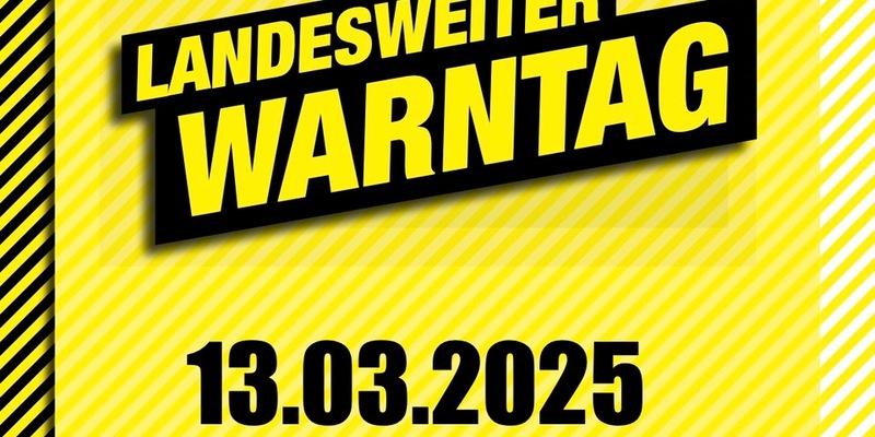FW Paderborn: Landesweiter Warntag am 13. März 2025 - Foto: presseportal.de