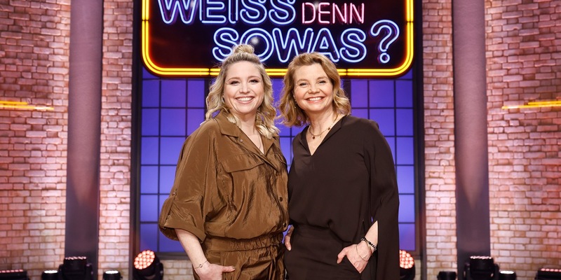 Schwestern-Duell: Annette und Caroline Frier bei Wer weiß denn sowas? - Das Wissensquiz vom 17. bis 21. März 2025, um 18:00 Uhr im Ersten - Foto: presseportal.de
