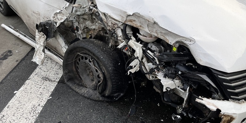 API-TH: Glück im Unglück - Verkehrsunfall auf dem Parkplatz - Foto: presseportal.de
