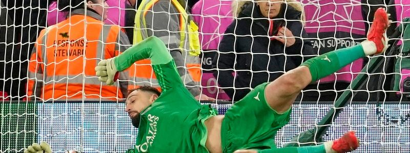  Mit zwei parierten Elfmetern brachte Gianluigi Donnarumma PSG ins Viertelfinale der Champions League. - Foto: Dave Thompson/AP/dpa