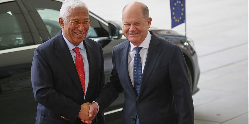 António Costa und Olaf Scholz am 12.03.2025 - Foto: über dts Nachrichtenagentur