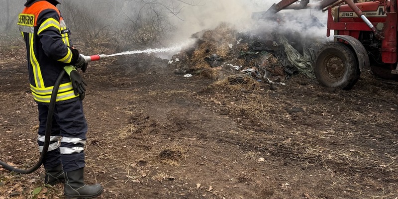FW-ROW: Brennt Unrat im Wald - Foto: presseportal.de