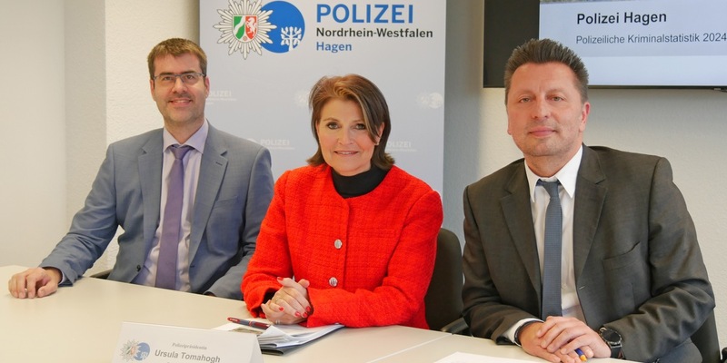 POL-HA: Polizeiliche Kriminalstatistik 2024 - Polizei Hagen stellt die aktuellen Zahlen vor - Foto: presseportal.de