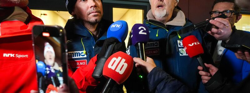 Wer wusste was? Norwegens Sportchef Aalbu (r.) steht unter Druck. - Foto: Terje Pedersen/NTB/dpa