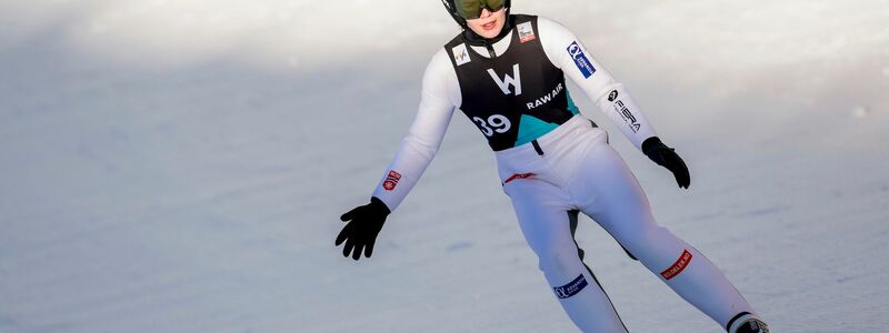 Springt weiter exzellent: Anna Odine Ström. - Foto: Terje Bendiksby/NTB/dpa