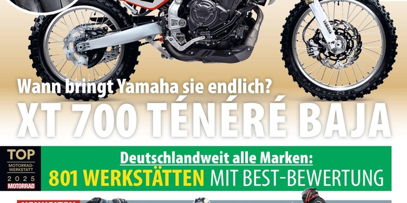TOP Motorrad Werkstatt 2025: MOTORRAD listet die besten Werkstätten in Deutschland / Rund 3.200 Betriebe unter der Lupe - Foto: presseportal.de