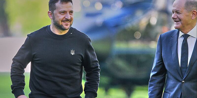 Wolodymyr Selenskyj und Olaf Scholz (Archiv) - Foto: über dts Nachrichtenagentur